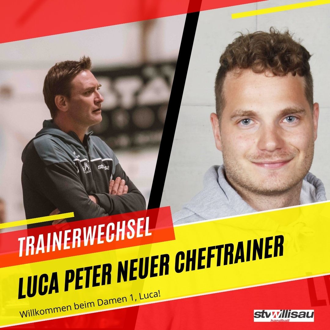 Trainerwechsel im Damen 1: Luca Peter folgt per sofort auf Stefan Hänni ...